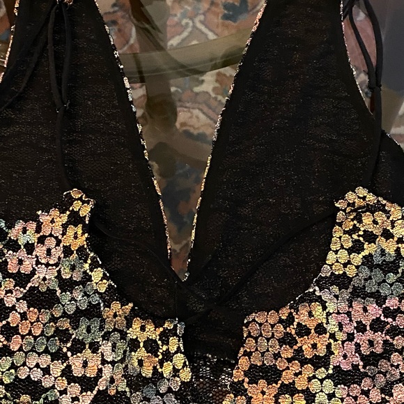 FREE PEOPLE LACE SLIP DRESS - Picture 4 of 7